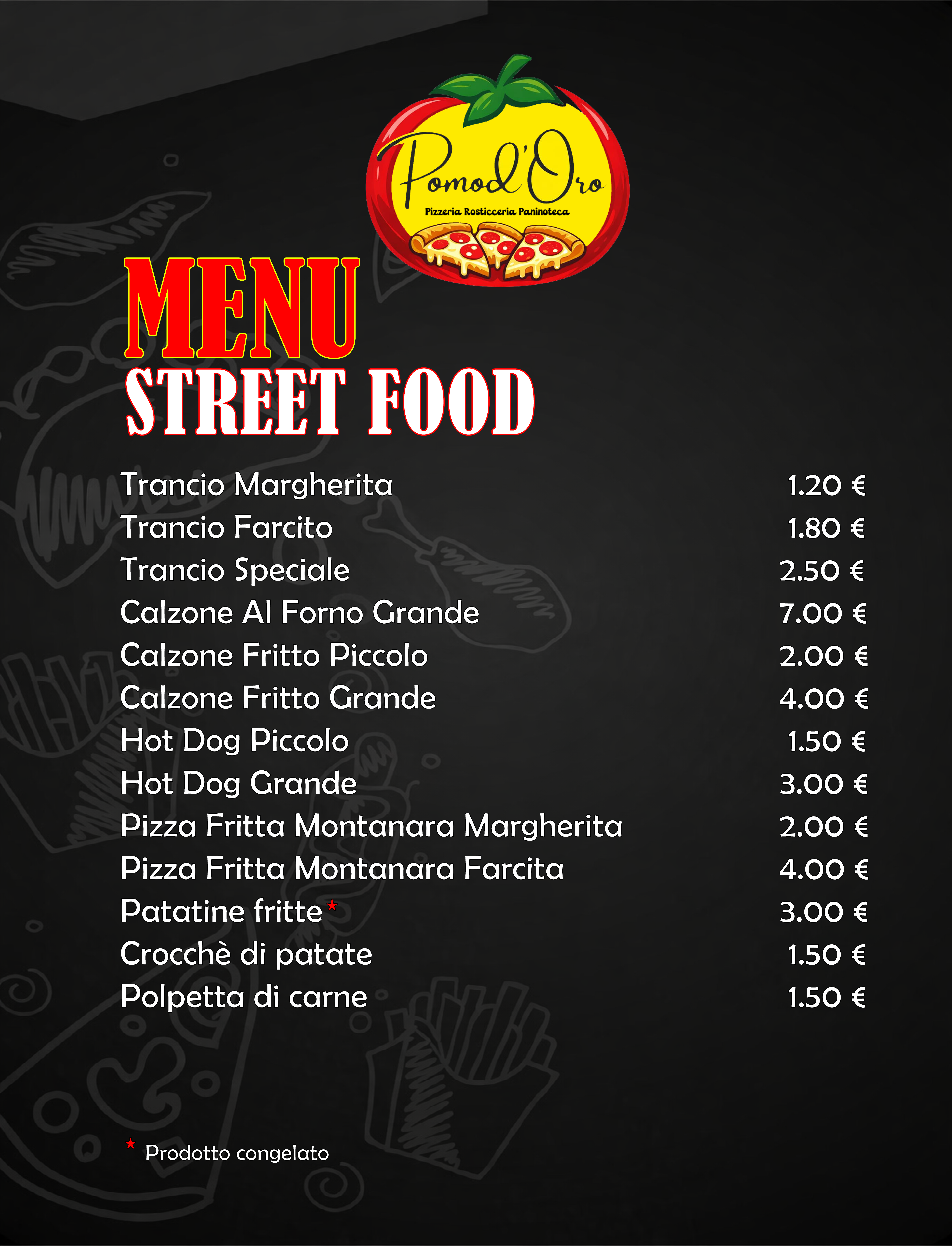 Menu pagina 6