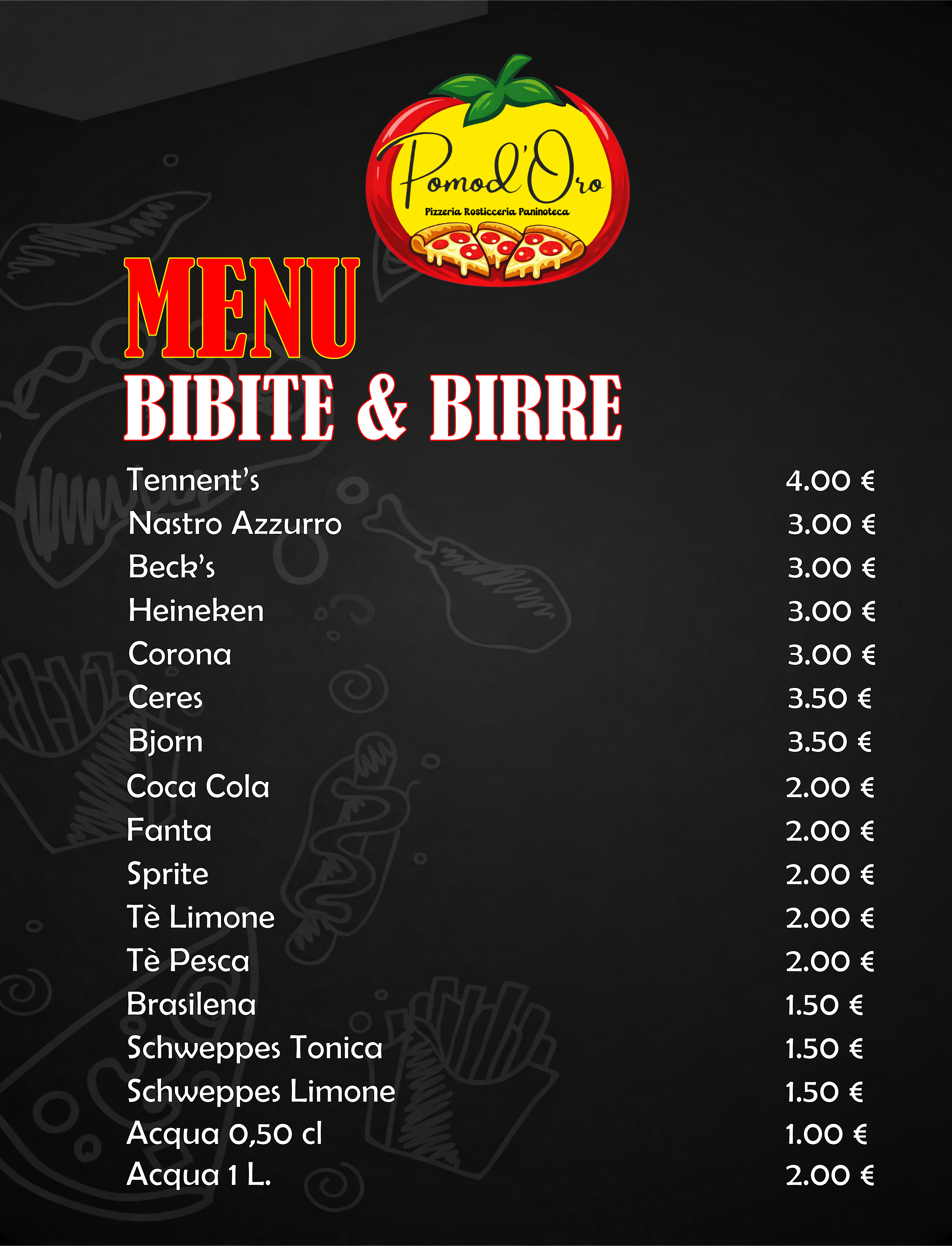 Menu pagina 7